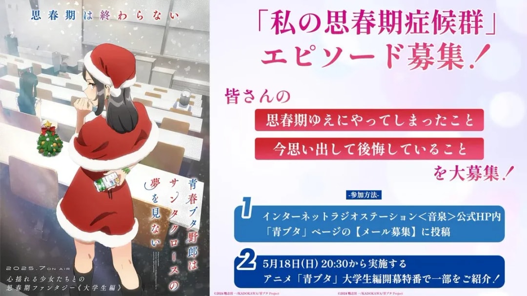 Share Your Adolescent Regrets for Aobuta Special