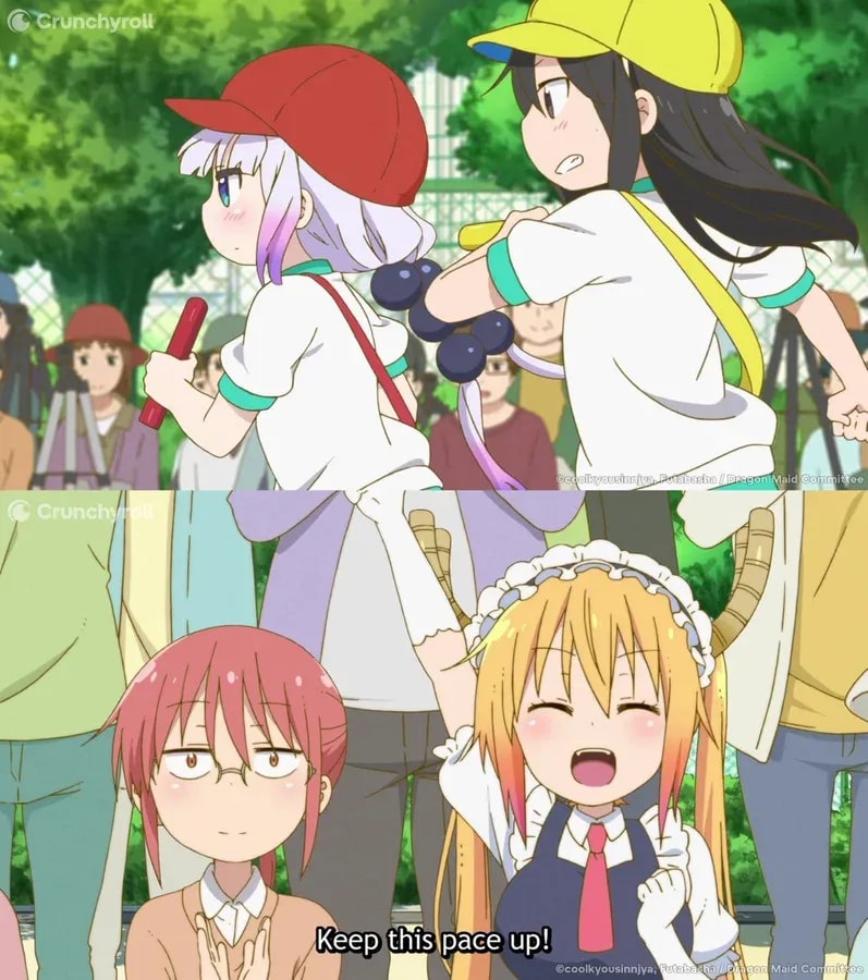 Support Kanna from Miss Kobayashi's Dragon Maid with a Purple Heart!