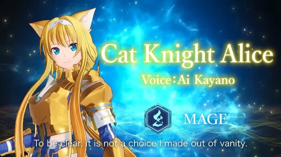 Sword Art Online: Fractured Daydream Unveils Exciting New Characters Mito and Cat Knight Alice