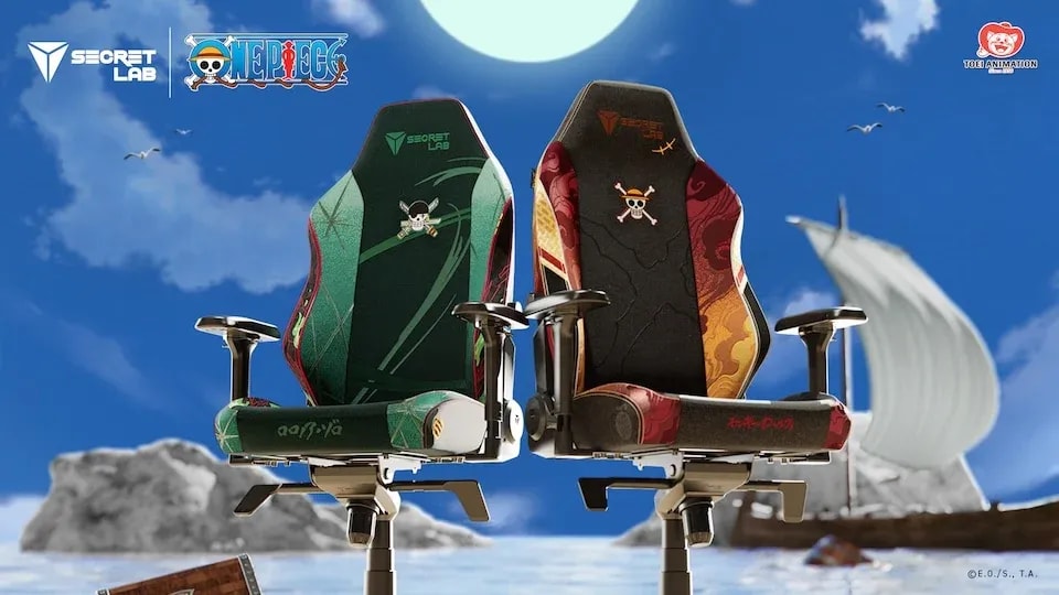 Secretlab Unveils ONE PIECE Gaming Chairs Inspired by Luffy and Zoro