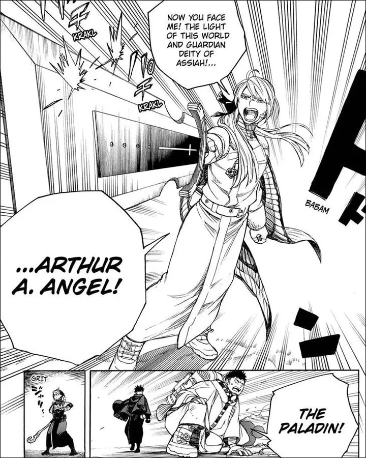 Blue Exorcist Chapter 159: Unveiling Arthur's Secret Origins