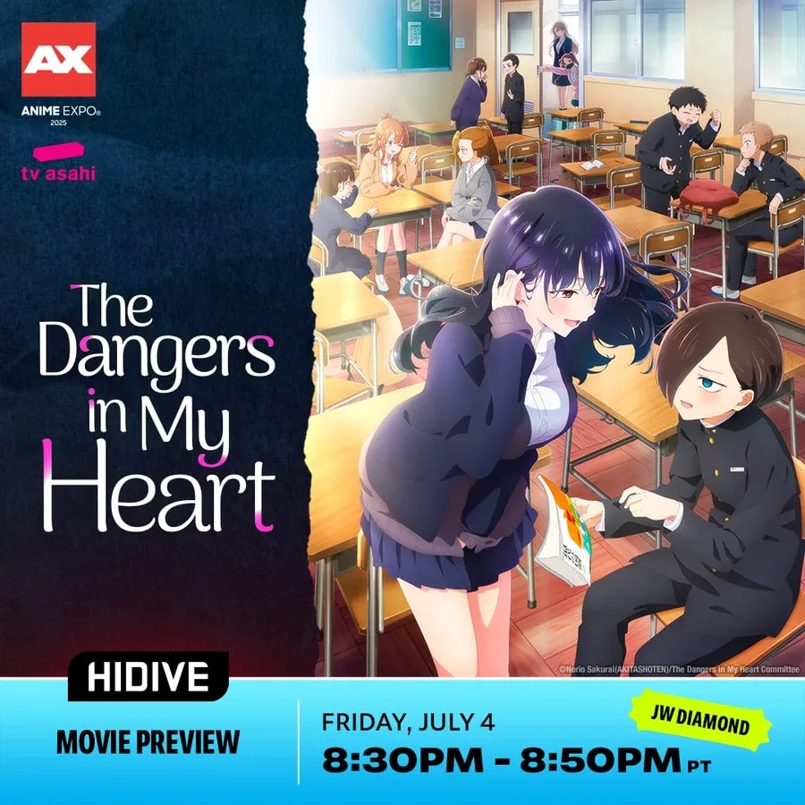 Meet 'The Dangers in My Heart' Team at Anime Expo
