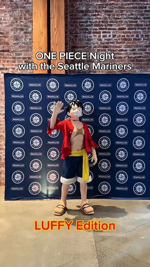 Luffy Shines at ONE PIECE Night with the Seattle Mariners: A Memorable Event