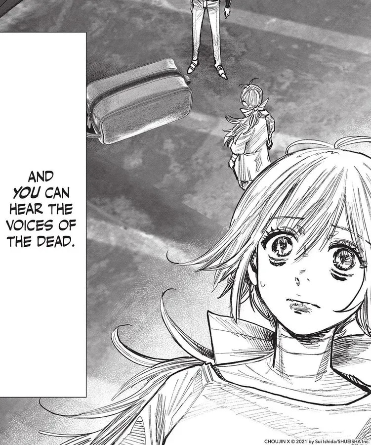 Choujin X Volume 9: I Hear Dead People - A Unique Twist in the Story