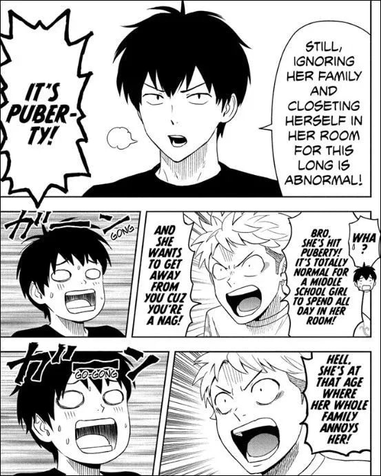 Nico's Terrifying Encounter with Morihito in WITCH WATCH Chapter 201