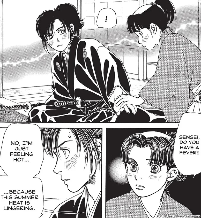 Why Okita-sensei from Kaze Hikaru is Stealing Hearts
