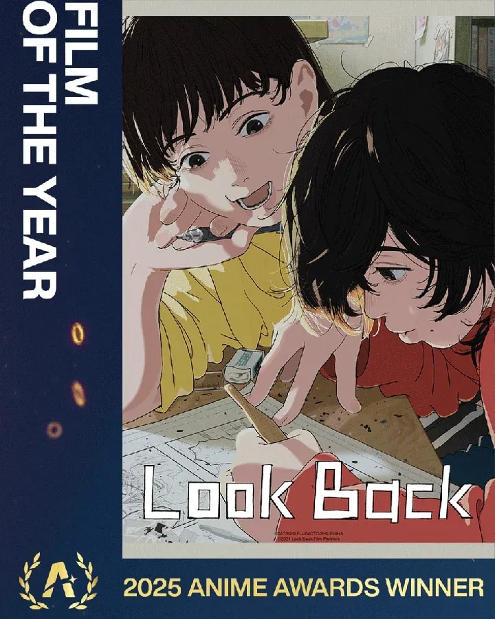 Look Back Triumphs as Film of the Year at 2025 Anime Awards