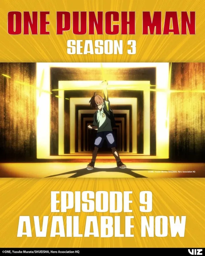 One-Punch Man Season 3, Episode 9: Brave Giant's Battle Begins!