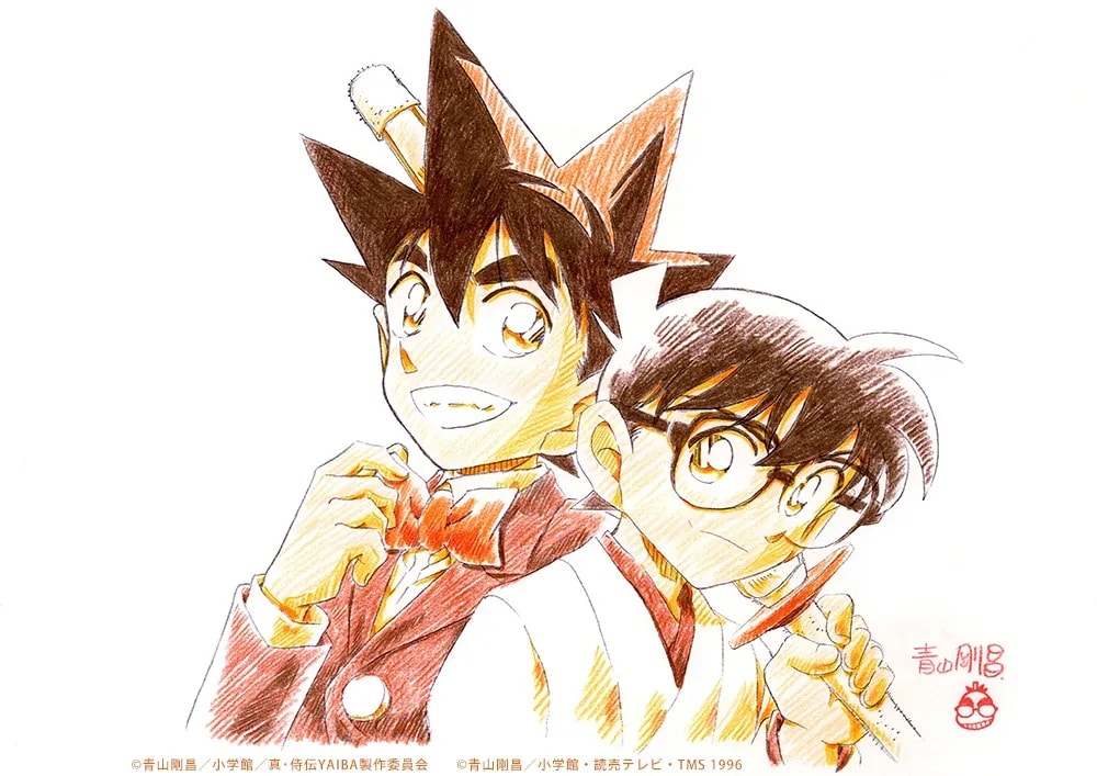 YAIBA and Detective Conan Swap Costumes in Exciting Collaboration Visual