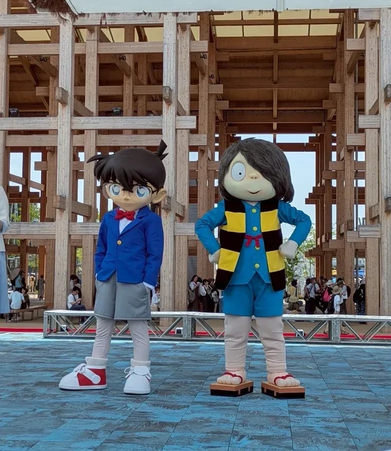 Experience Detective Conan and GeGeGe no Kitaro at the Osaka-Kansai Expo