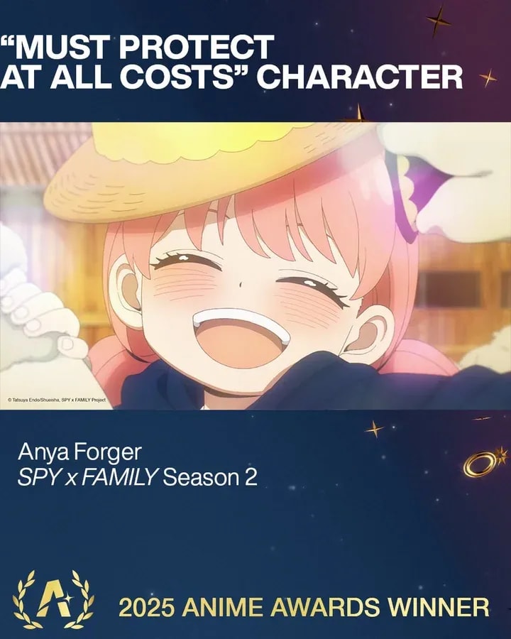 Anya Forger Shines in SPY × FAMILY Season 2: Award-Winning Character