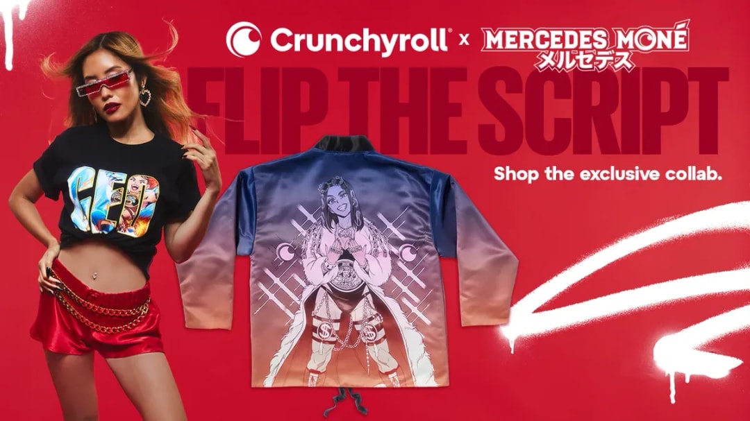 Crunchyroll and Wrestler Mercedes Moné Team Up for Exclusive Anime Merchandise Collection