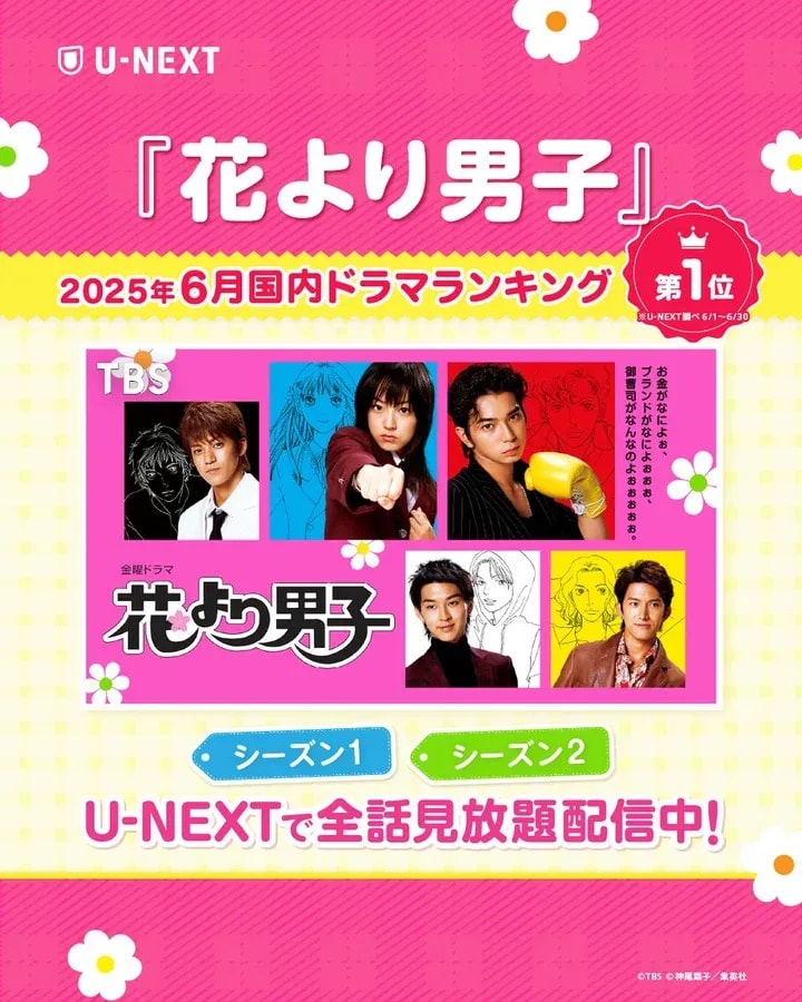 Hana Yori Dango: The Ultimate Youth Love Story Now Streaming