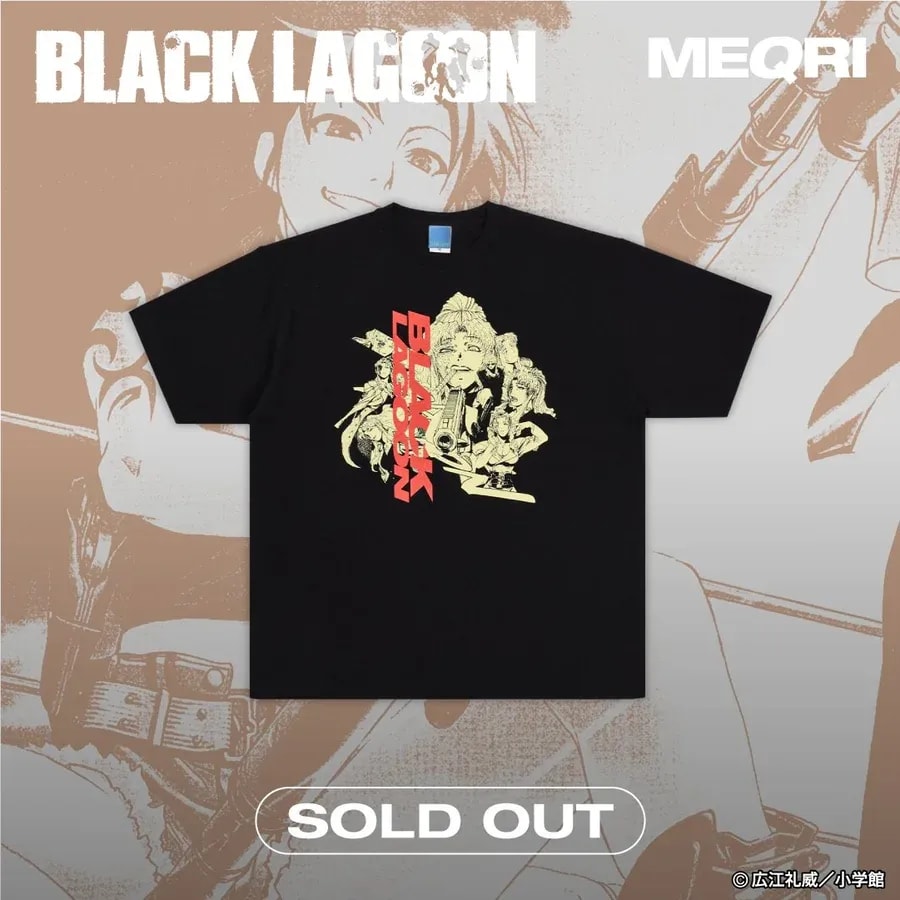Balalaika Tee from Black Lagoon Sold Out: Restock Updates