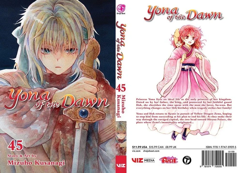 Exclusive Preview: Yona of the Dawn Volume 45 Now Available for Preorder
