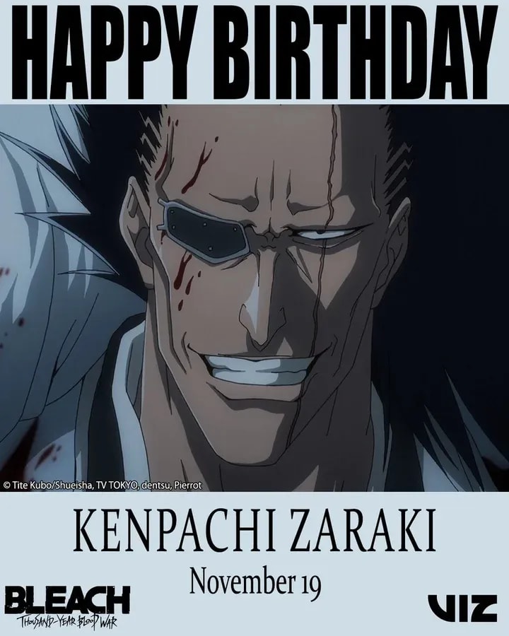 Kenpachi Zaraki: The Fearless Captain of BLEACH's Eleventh Company