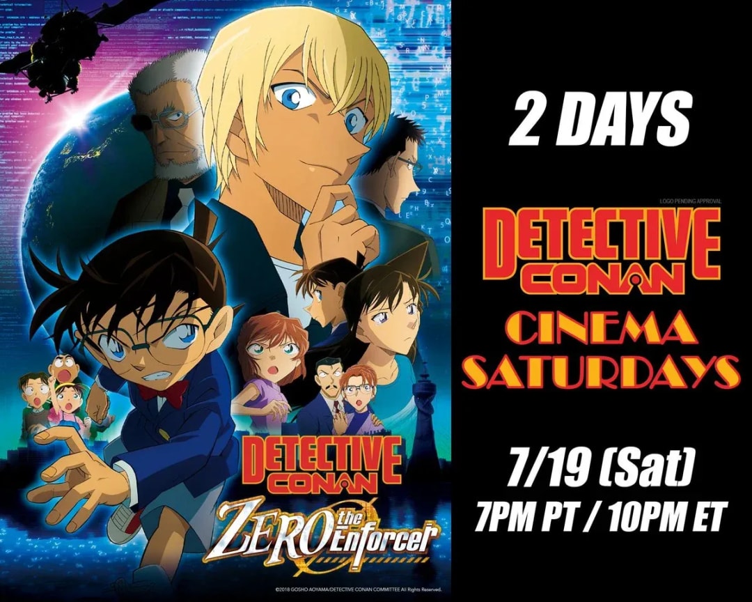 Countdown to Detective Conan: The Darkest Nightmare Premiere