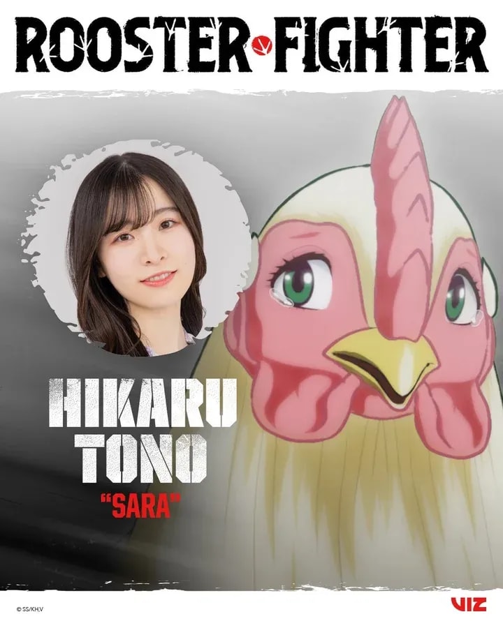 Meet Sara: Hikaru Tono's New Role in Rooster Fighter