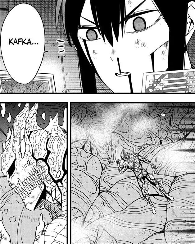Kaiju No. 8 Chapter 128: The Battle Against No. 9 Intensifies
