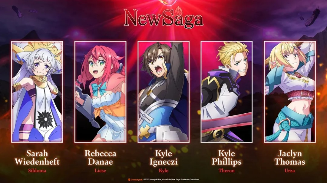 New Saga English Dub Premieres Tomorrow: Meet the Voice Cast