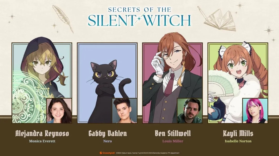 Secrets of the Silent Witch: English Dub Premiere and Cast Details