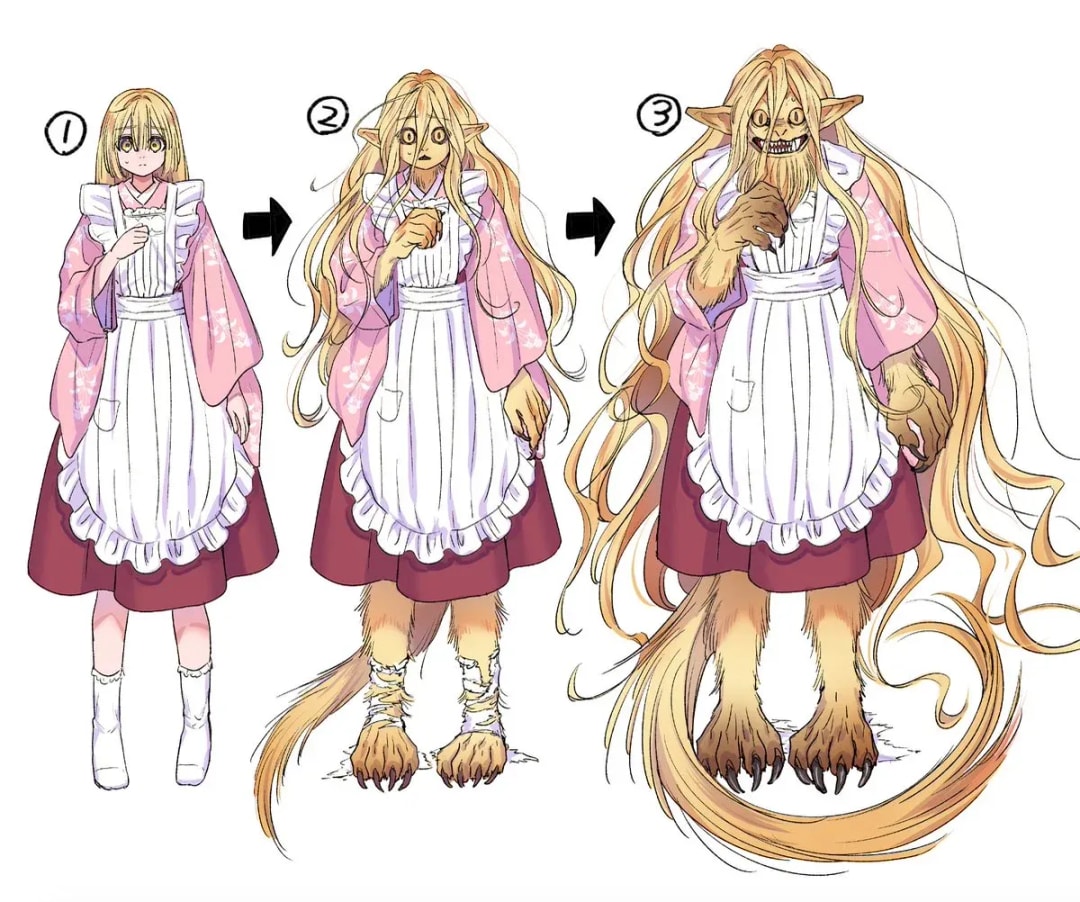 Exploring the Transformation from Girl to Non-Human in Anime