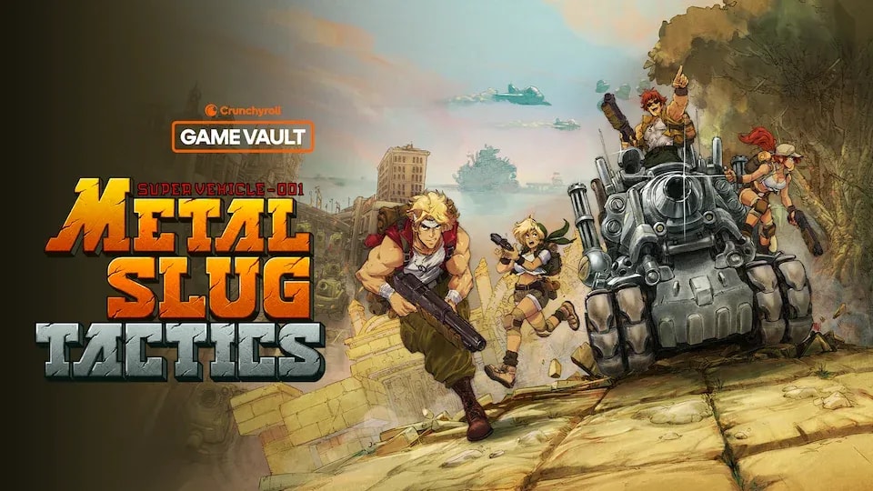 Crunchyroll Game Vault Heats Up Summer with 'Metal Slug Tactics' Release