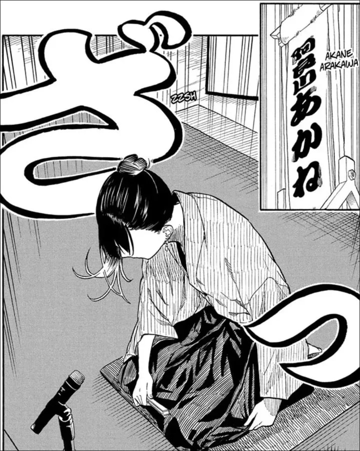 Akane-banashi Chapter 160: Akane's Determination in the Spotlight