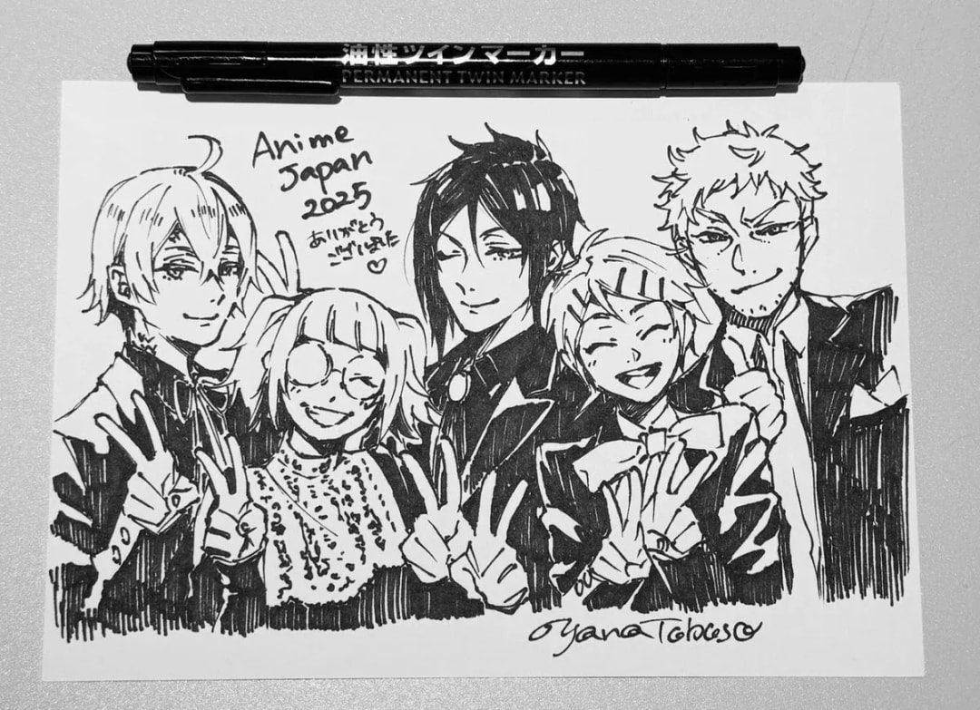 An Unforgettable Karaoke Session with Black Butler's Yana Toboso and Staff