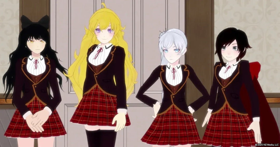 The Origins of Team RWBY at Beacon Academy: Year 1
