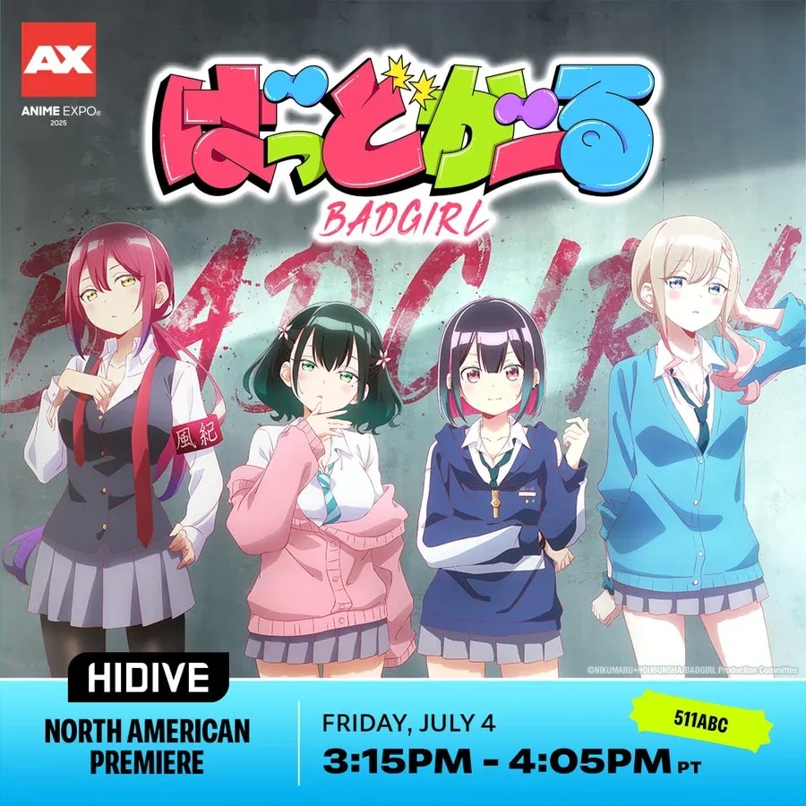Experience the Excitement: 'Bad Girl' Premieres at Anime Expo