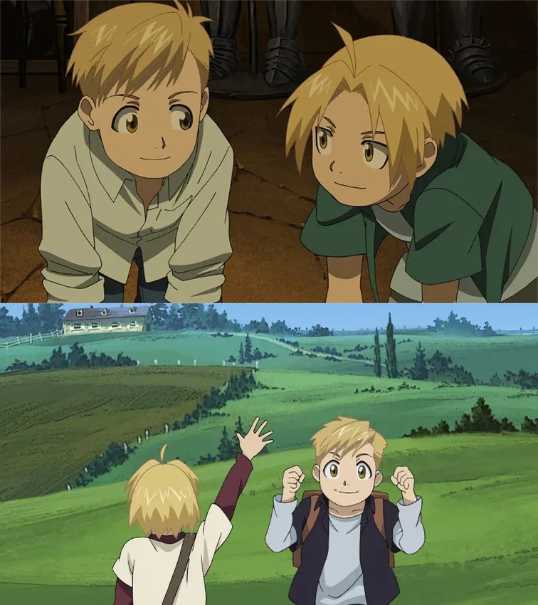The Rapid Growth of Characters in Fullmetal Alchemist Brotherhood