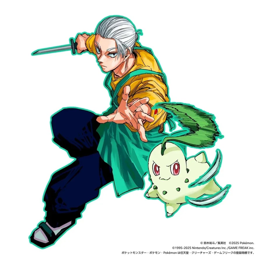 Shonen Jump and Pokémon Team Up for Stunning Sakamoto Days and Kagurabachi Illustrations