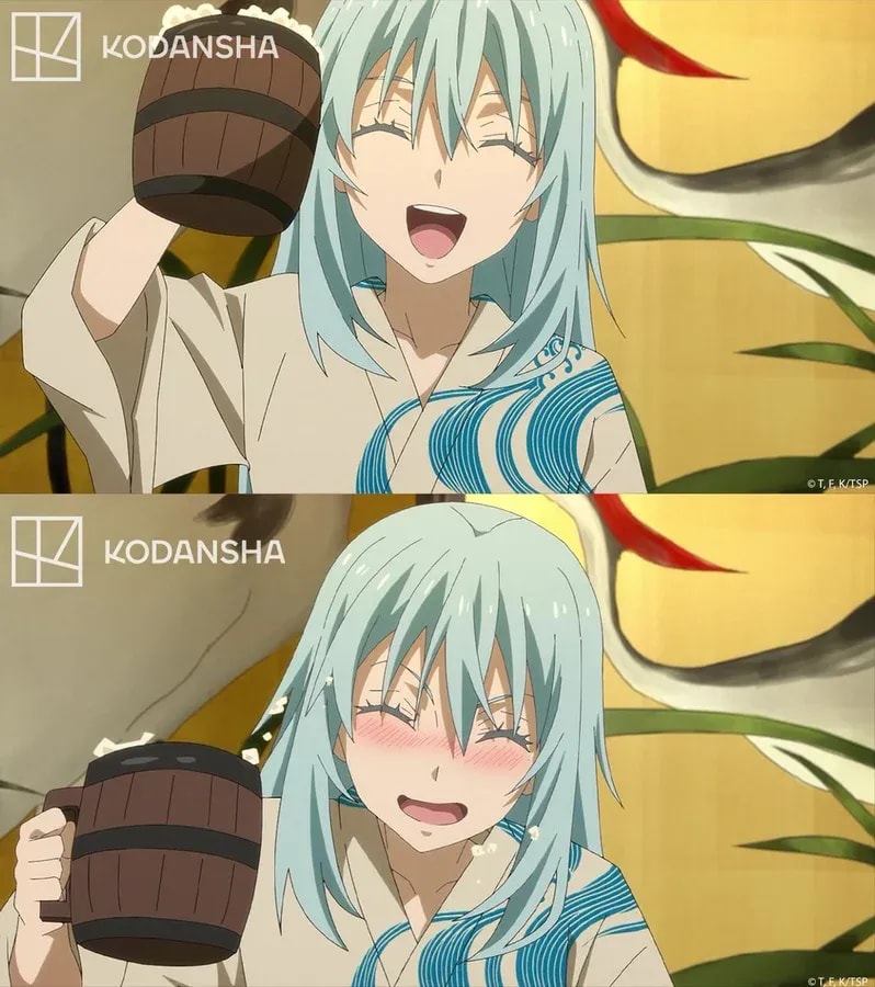 Celebrate with a Toast from the Slime Anime!