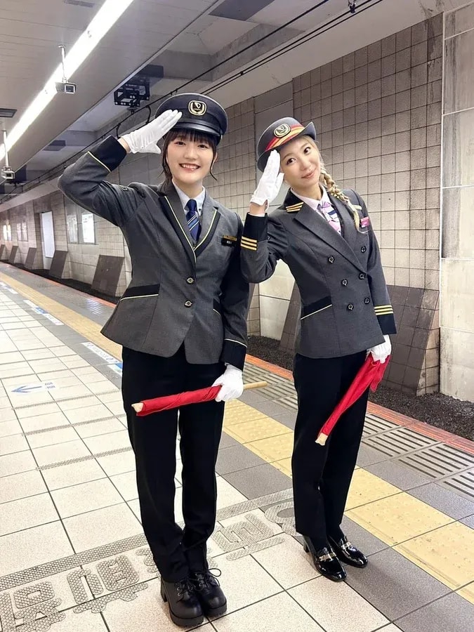 Anime Characters Take Over as One-Day Station Masters at Odakyu Railway