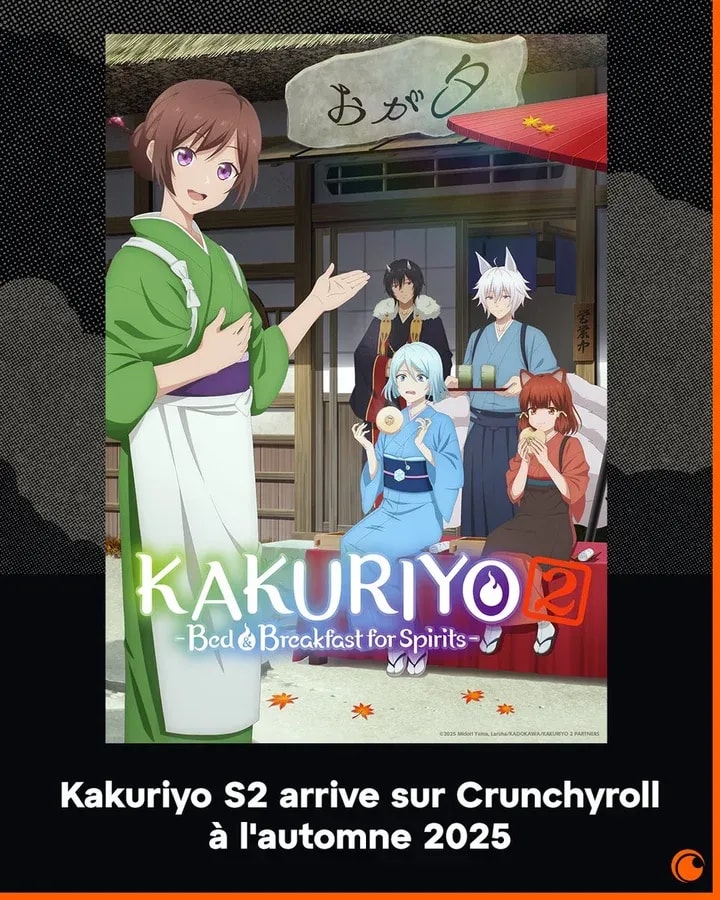 Kakuriyo -Bed & Breakfast for Spirits- Season 2 Arrives on Crunchyroll