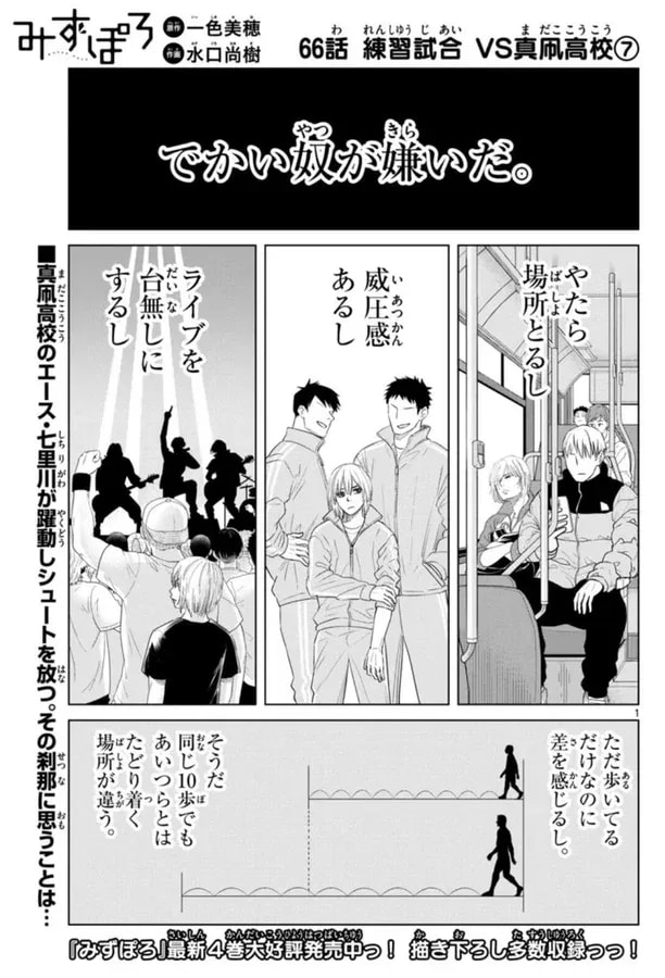 Shonen Sunday Releases New Chapter of Water Polo Comedy 'Mizuporo'