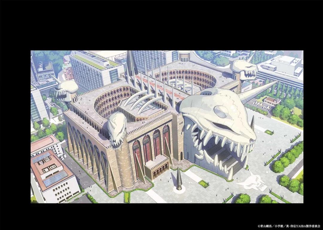 Behind the Scenes of YAIBA: Onimaru Castle Art from Episode 5