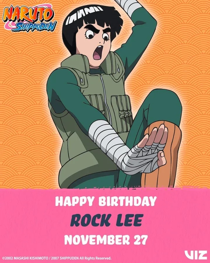 Happy Birthday Rock Lee: Celebrate the Handsome Devil of the Hidden Leaf Village