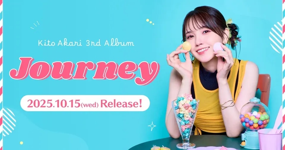 Akari Kito's Third Album 'Journey' Set for October Release: A New Chapter in Her Musical Career