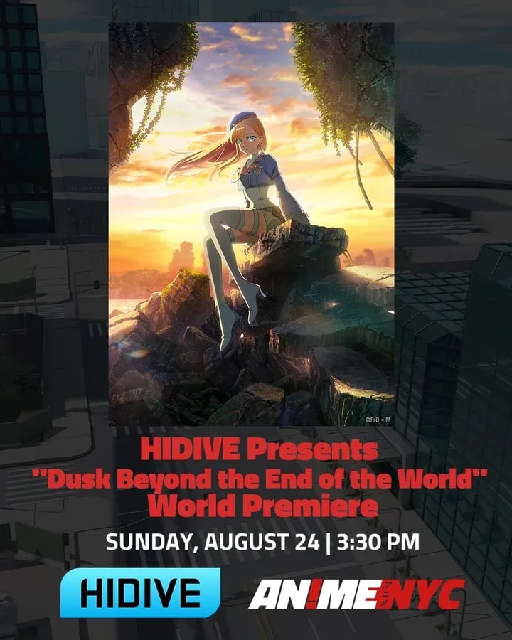 HIDIVE to Premiere New Sci-Fi Anime 'Dusk Beyond the End of the World'