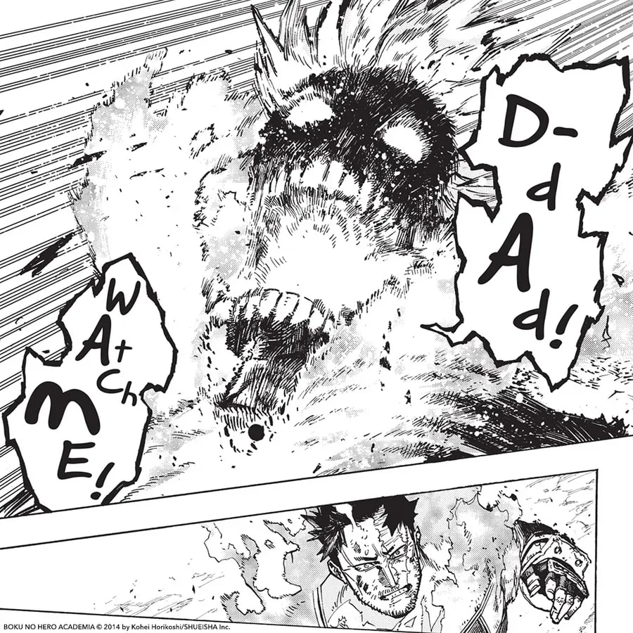 Dabi's Fiery Confrontation with His Father in My Hero Academia