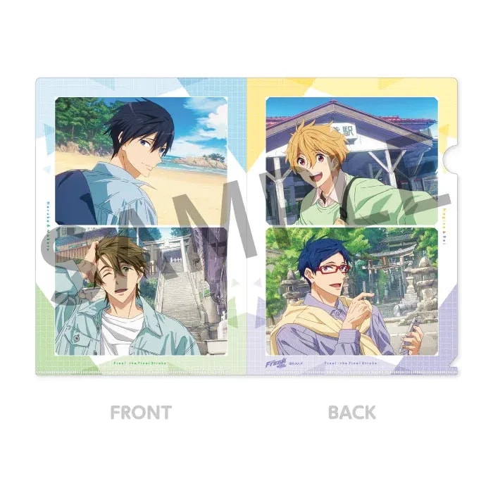 Capture Moments from Free! with the Exclusive Clear File Set: Pre-Order Now!