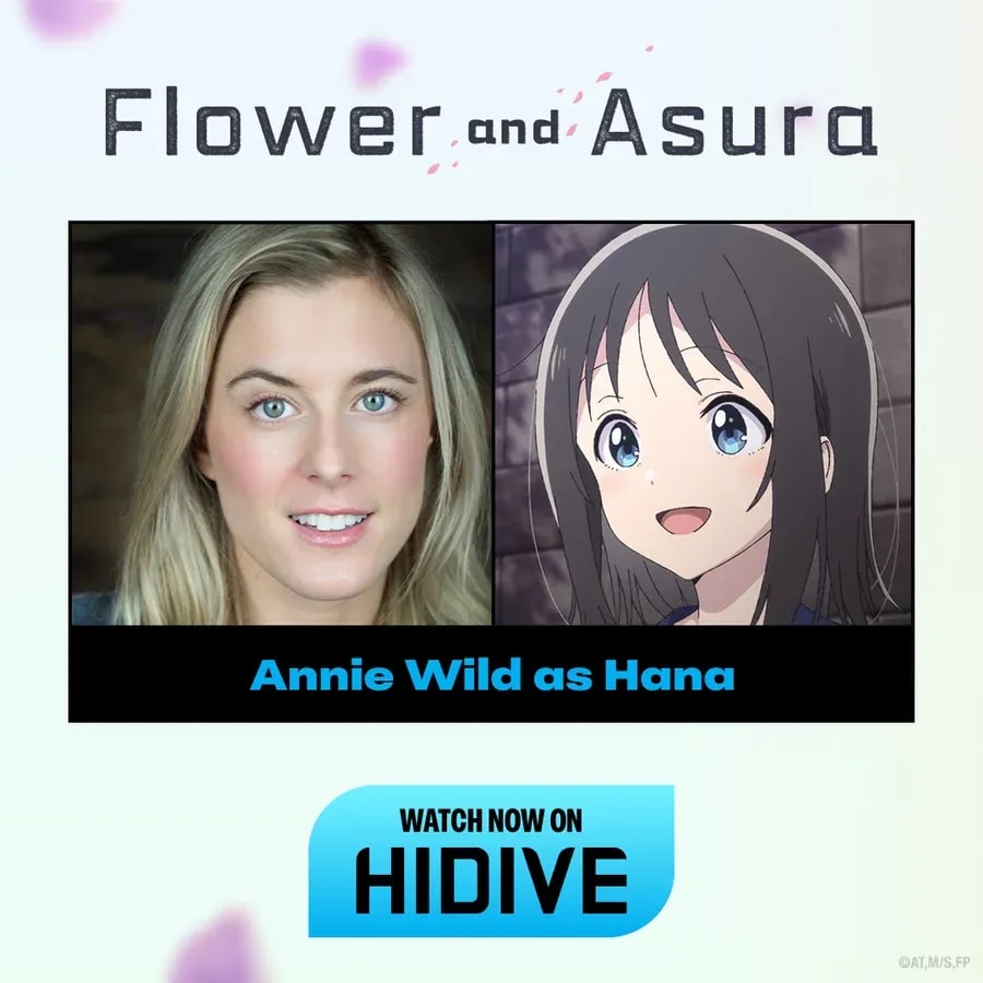 Discover the English Dub Cast of Flower and Asura