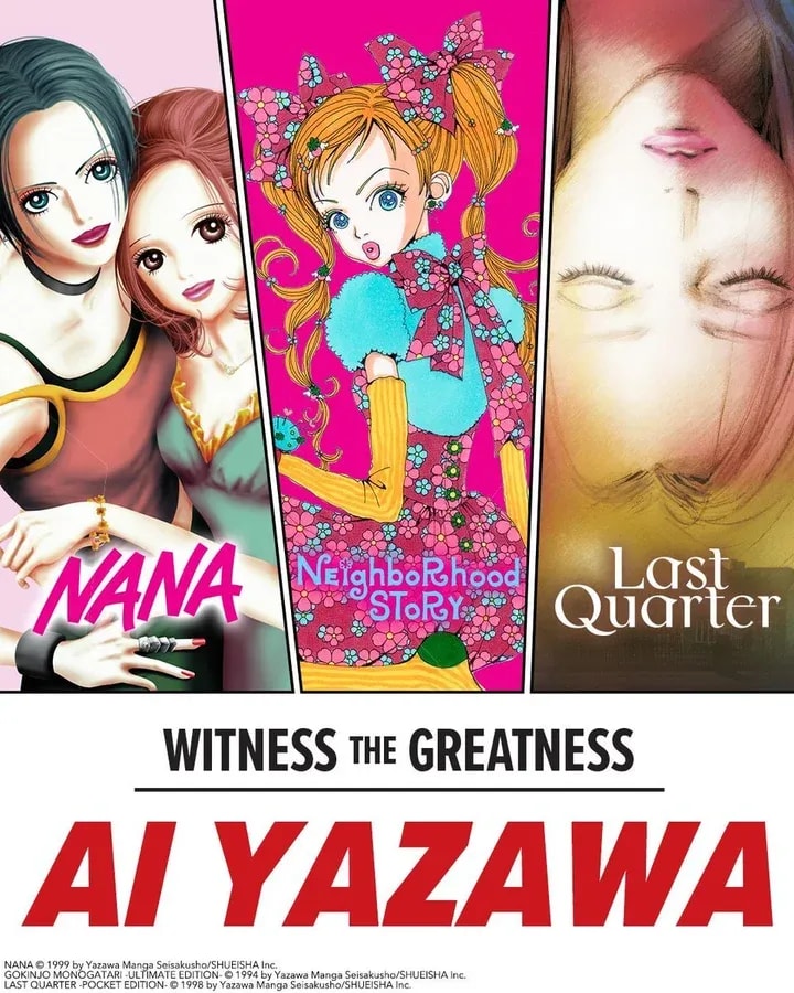 Exploring Ai Yazawa's Iconic Works: NANA, Last Quarter, and More