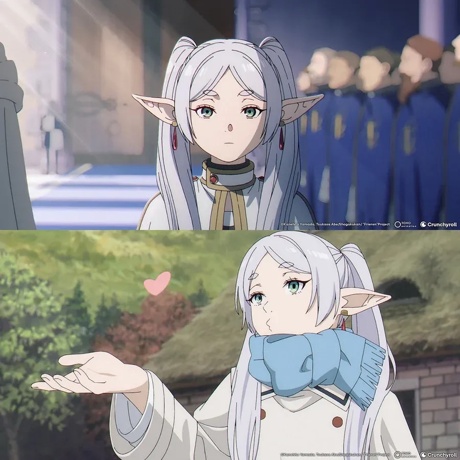 Frieren: Beyond Journey's End - The Unexpected Canine Encounter