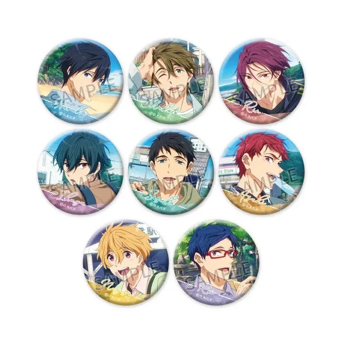 Exclusive Free! Series Badge Collection: Pre-Order Your Favorite Character Now!