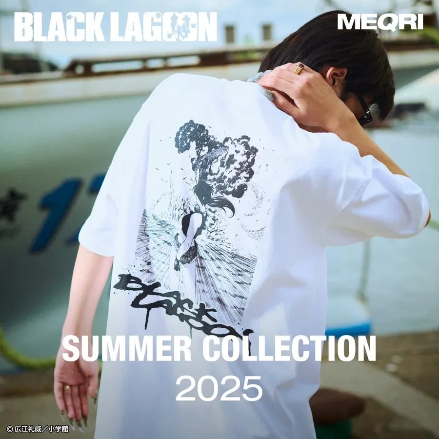 MEQRI Summer Collection 2025: Iconic Black Lagoon Revy Tee