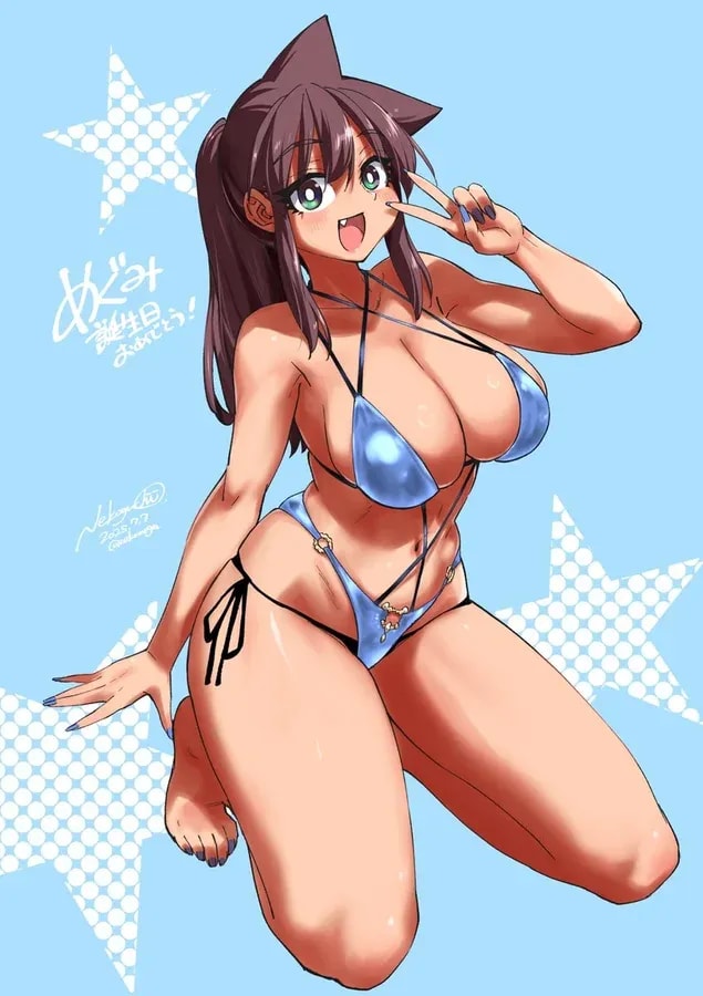 Celebrating Megumi's Birthday from 'Amano Megumi is Full of Openings!'