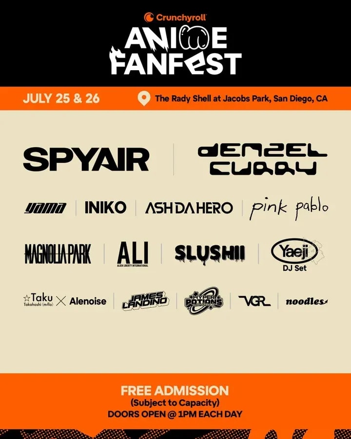 Experience Live Anime Music at Crunchyroll FanFest 2023